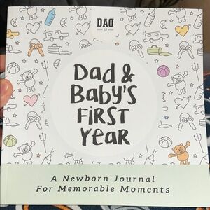 Dad and Baby's First Year Journal